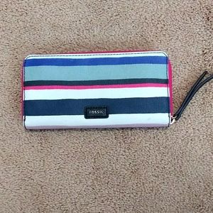 Fossil Striped Wallet